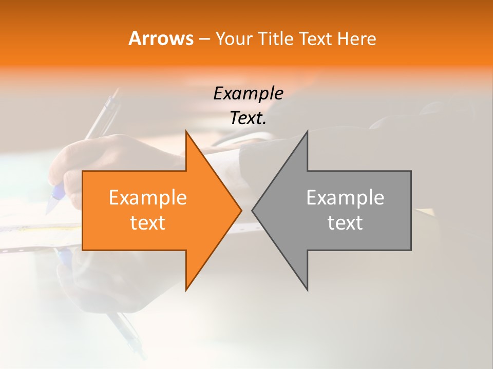 Pen Work PowerPoint Template