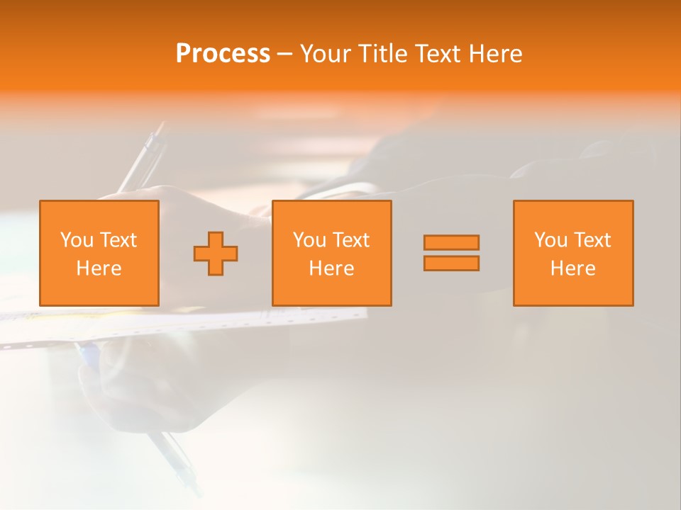 Pen Work PowerPoint Template