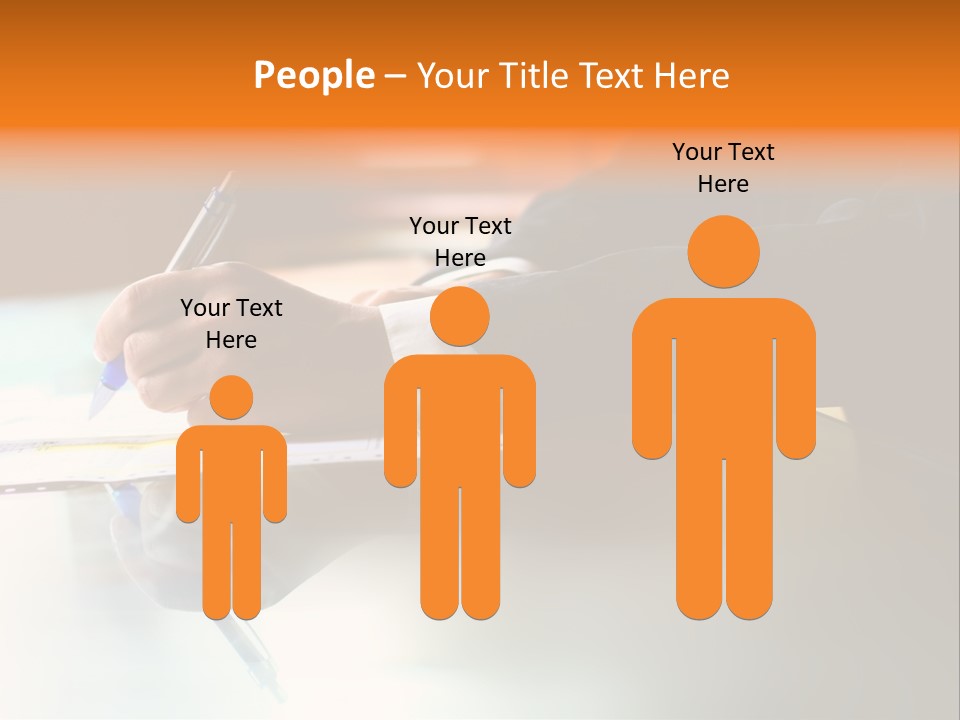 Pen Work PowerPoint Template