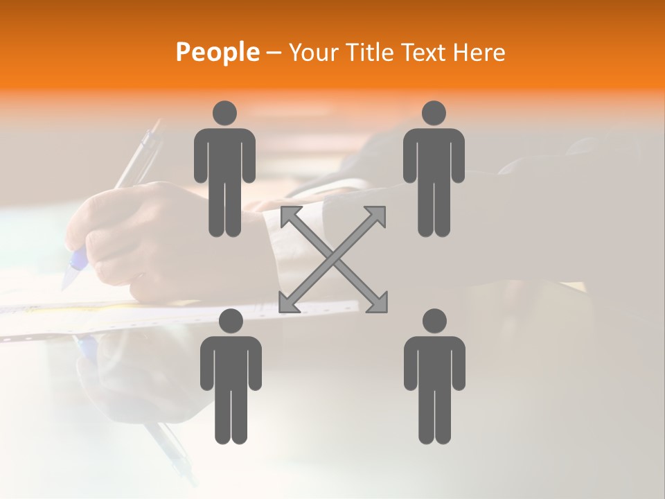 Pen Work PowerPoint Template