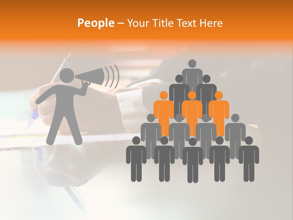 Pen Work PowerPoint Template