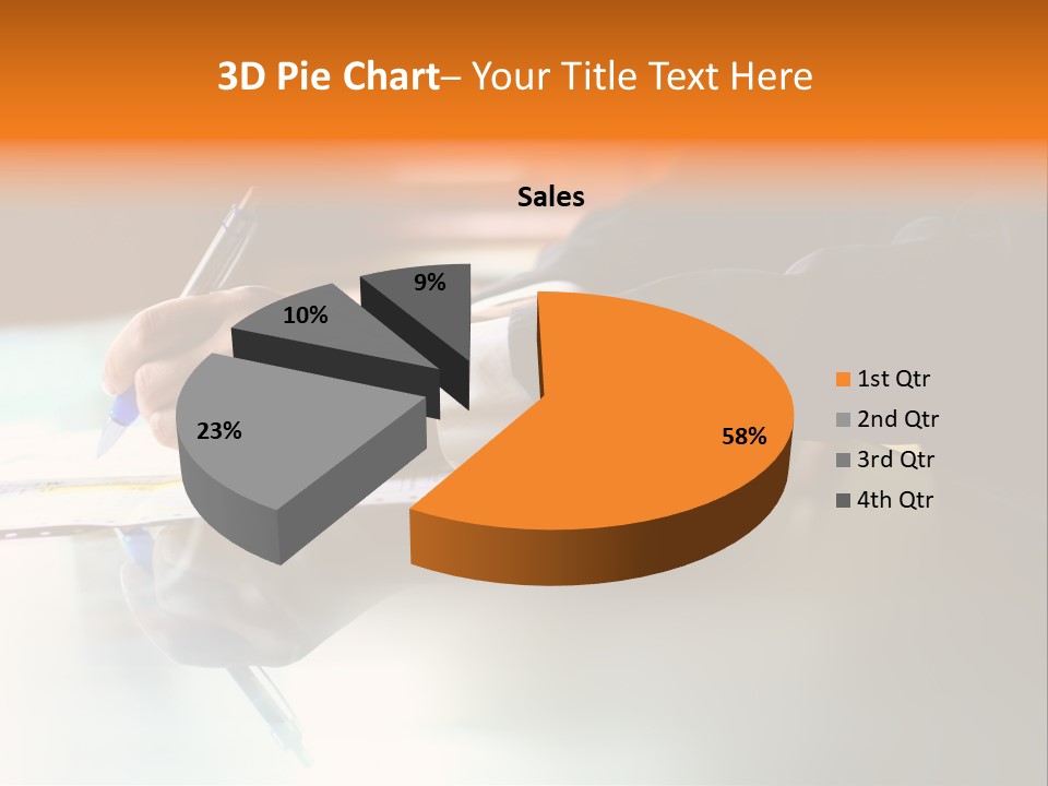 Pen Work PowerPoint Template