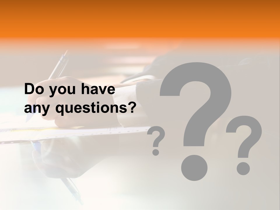 Pen Work PowerPoint Template