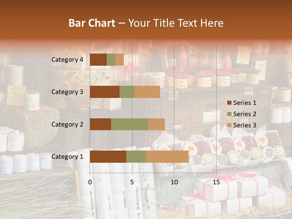 Variety Of Aromatherapy And Spa Soaps And Natural Cosmetics PowerPoint Template