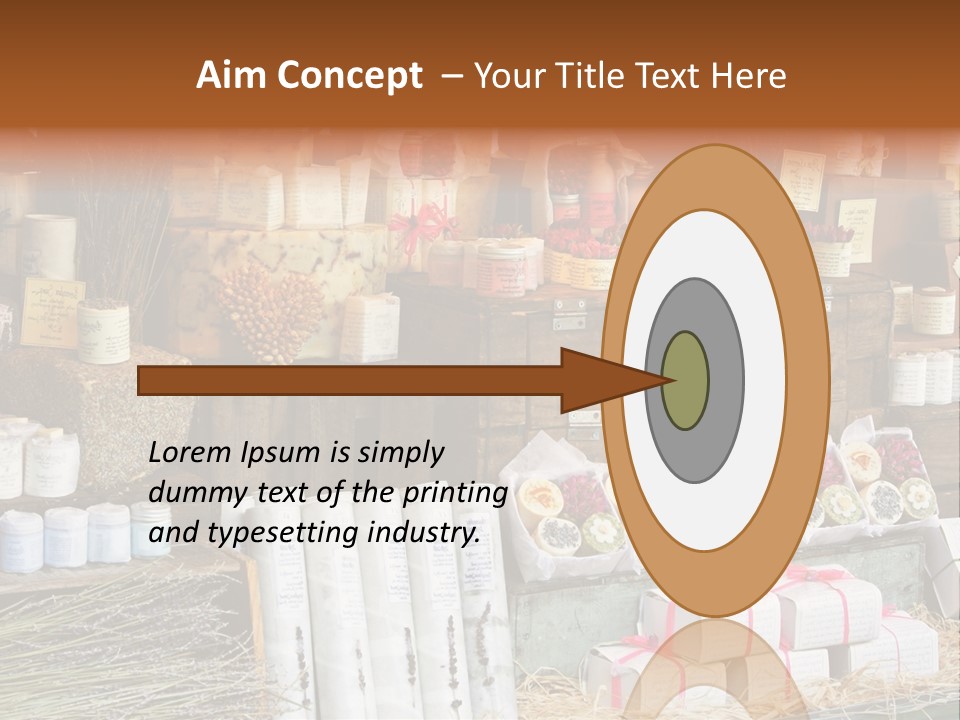 Variety Of Aromatherapy And Spa Soaps And Natural Cosmetics PowerPoint Template