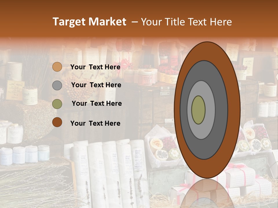 Variety Of Aromatherapy And Spa Soaps And Natural Cosmetics PowerPoint Template