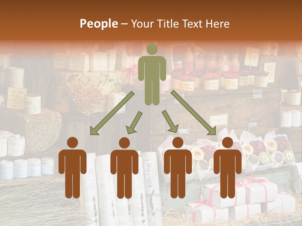 Variety Of Aromatherapy And Spa Soaps And Natural Cosmetics PowerPoint Template