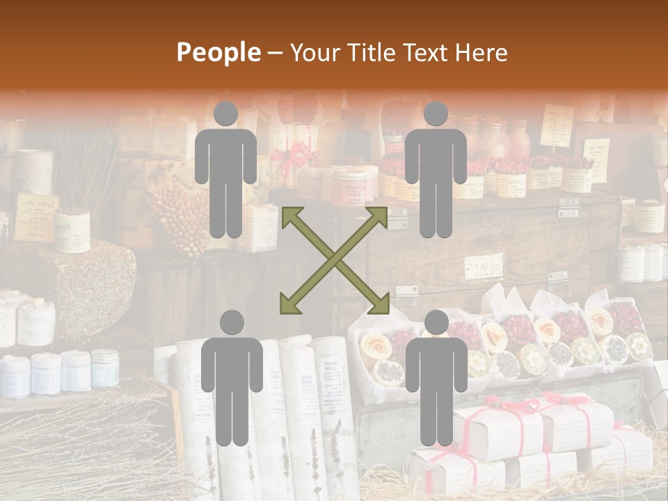 Variety Of Aromatherapy And Spa Soaps And Natural Cosmetics PowerPoint Template