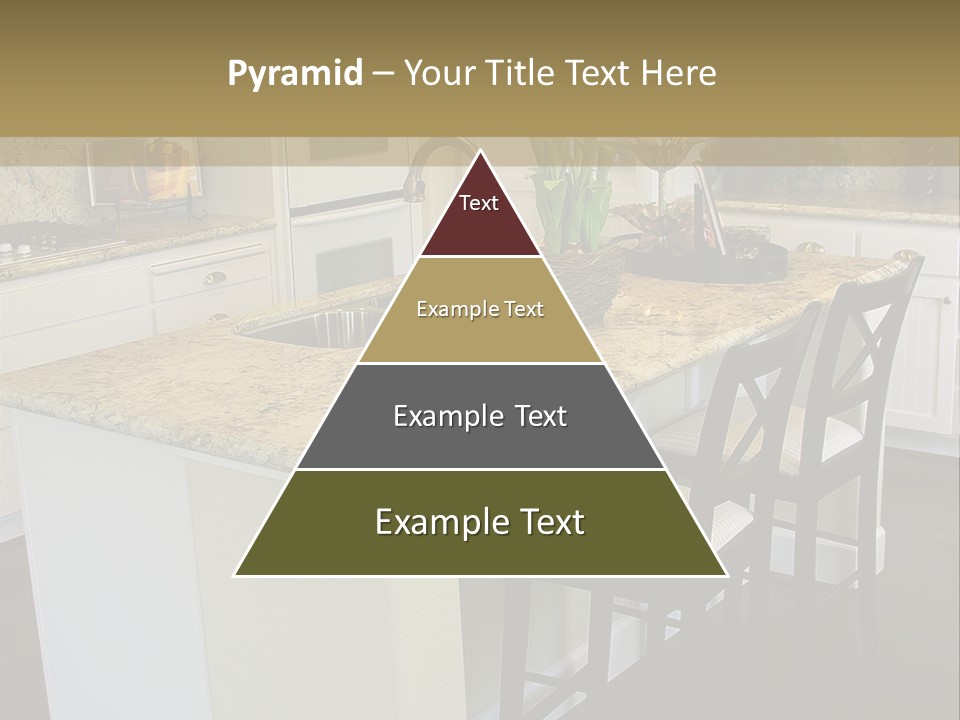 Beautiful Kitchen Interior PowerPoint Template