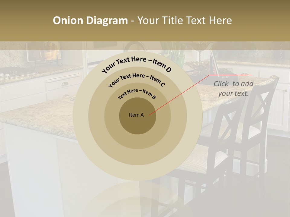 Beautiful Kitchen Interior PowerPoint Template