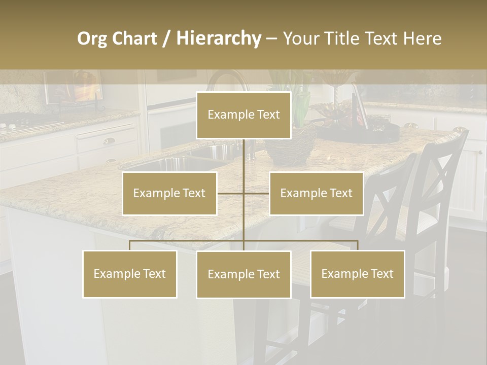 Beautiful Kitchen Interior PowerPoint Template