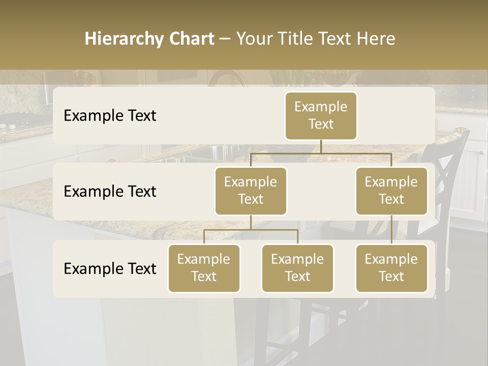 Beautiful Kitchen Interior PowerPoint Template