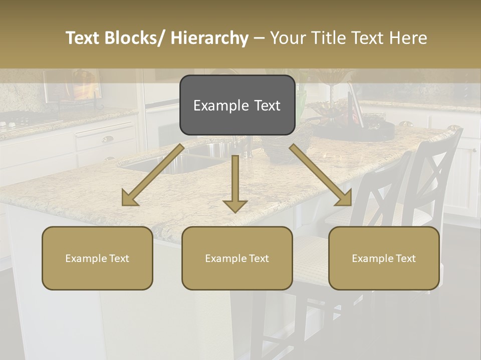 Beautiful Kitchen Interior PowerPoint Template