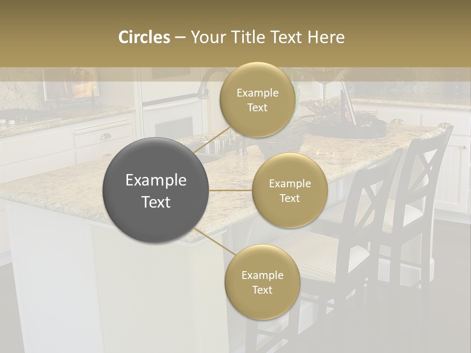 Beautiful Kitchen Interior PowerPoint Template