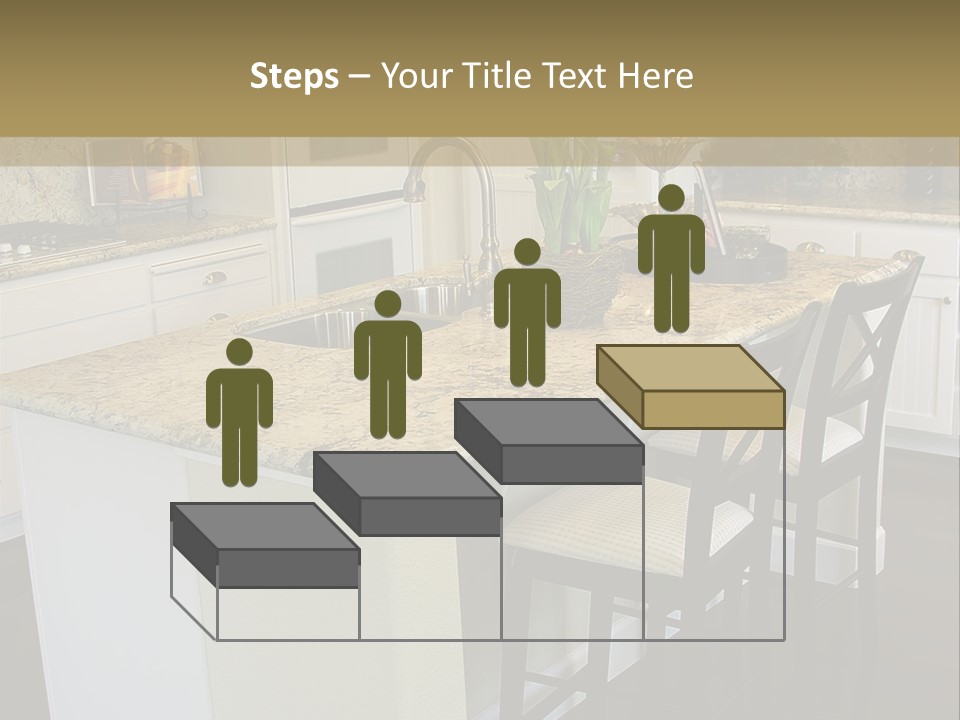 Beautiful Kitchen Interior PowerPoint Template