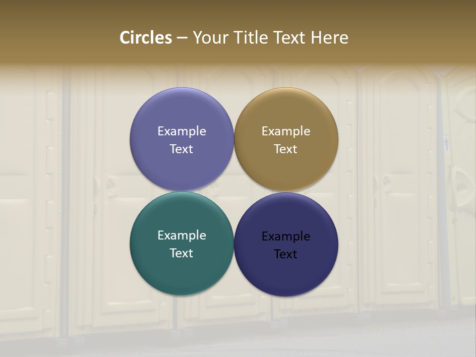 Portable Toilet PowerPoint Template