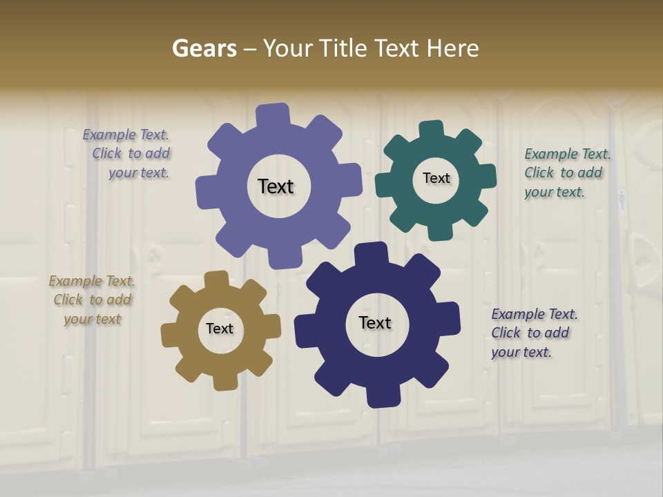 Portable Toilet PowerPoint Template