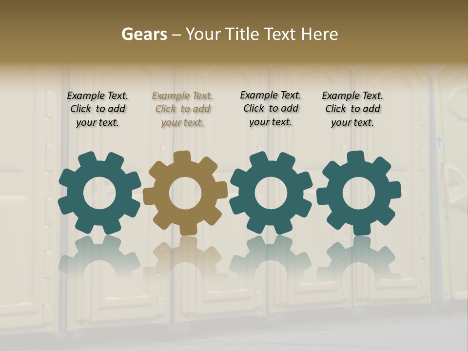 Portable Toilet PowerPoint Template