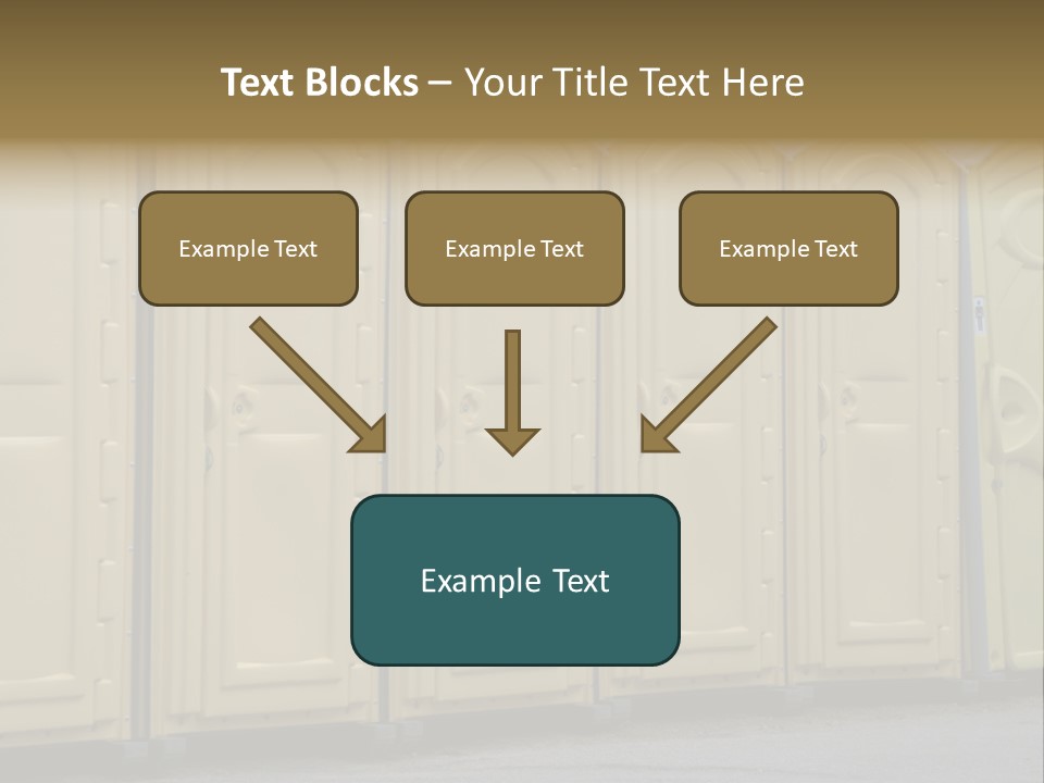 Portable Toilet PowerPoint Template