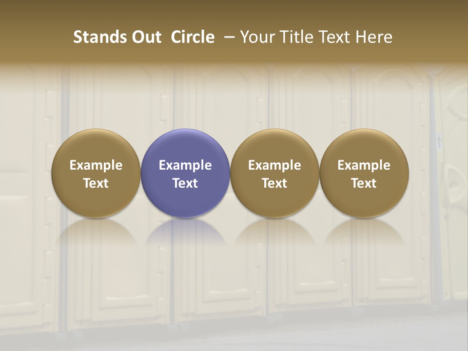 Portable Toilet PowerPoint Template