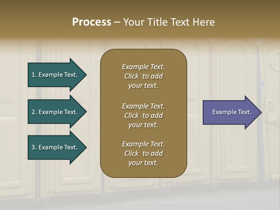 Portable Toilet PowerPoint Template