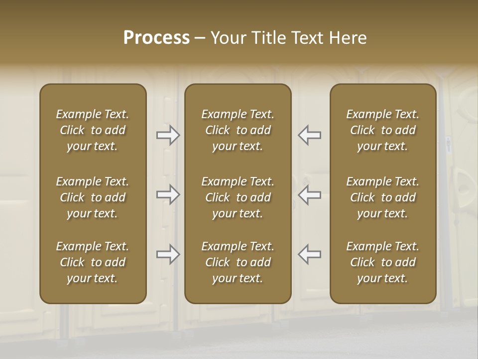 Portable Toilet PowerPoint Template