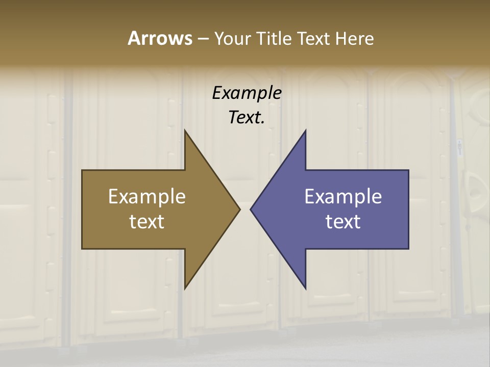 Portable Toilet PowerPoint Template