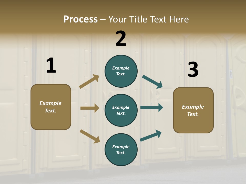 Portable Toilet PowerPoint Template