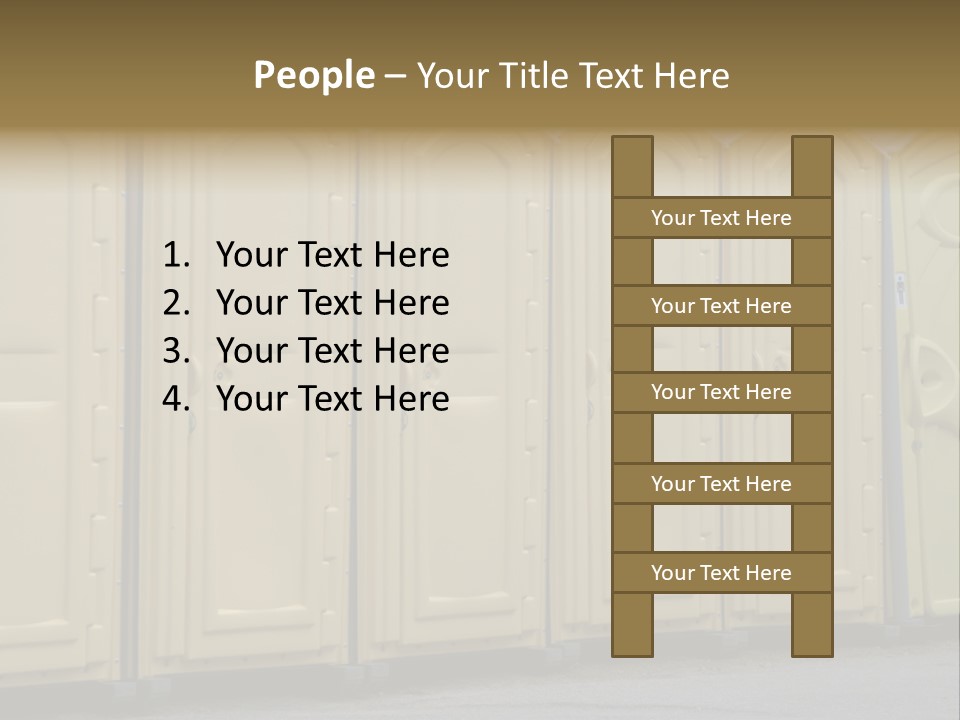 Portable Toilet PowerPoint Template