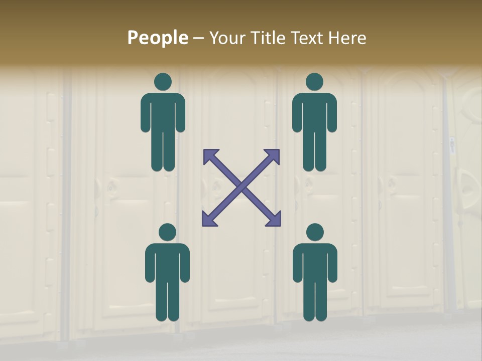 Portable Toilet PowerPoint Template