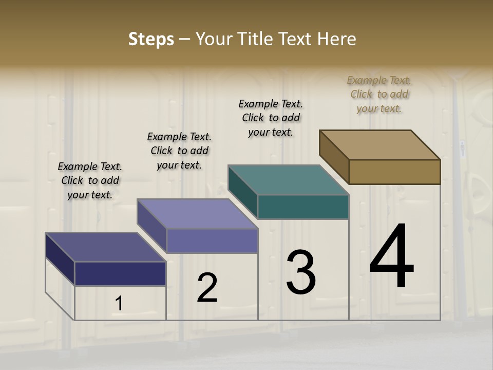 Portable Toilet PowerPoint Template