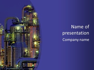 Chemical Installation PowerPoint Template