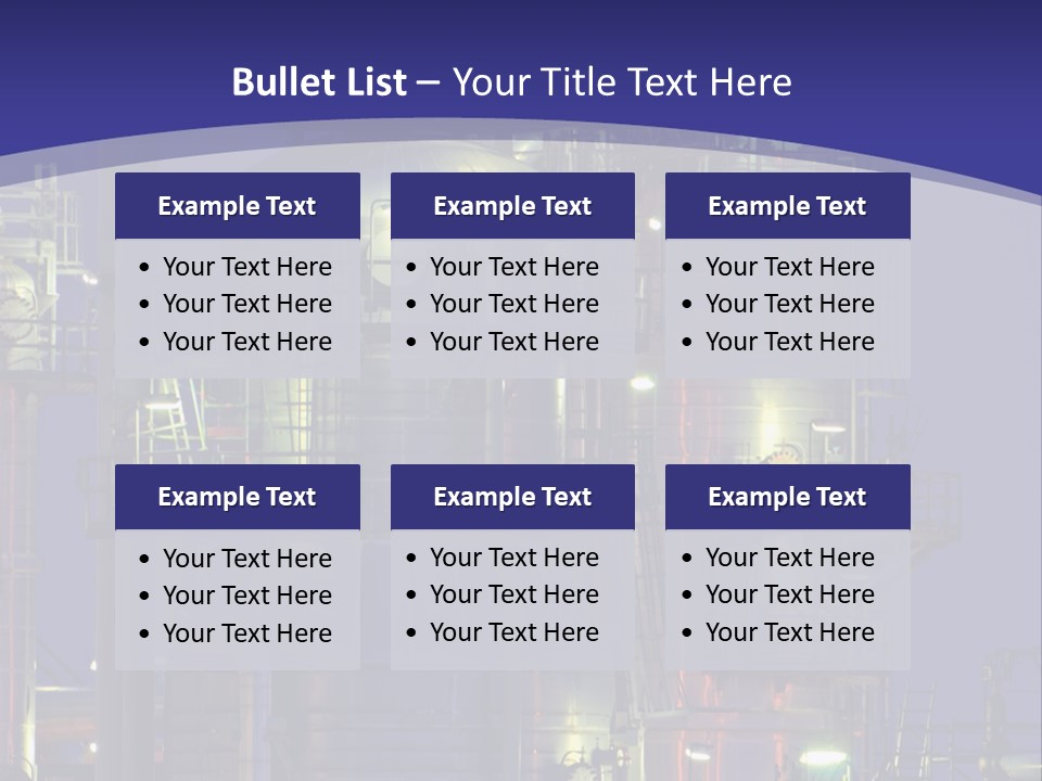 Chemical Installation PowerPoint Template