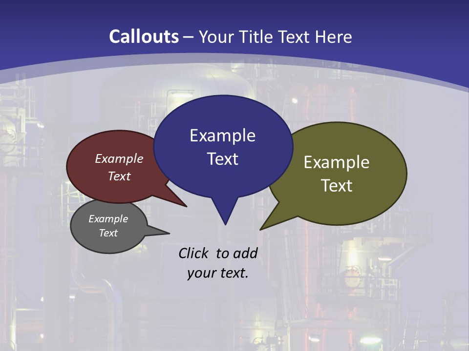 Chemical Installation PowerPoint Template