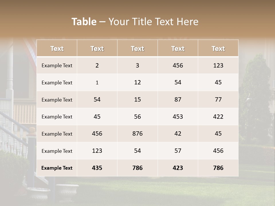 American Flags Flying Proudly On Front Porches Of A Small Town During A Holiday PowerPoint Template