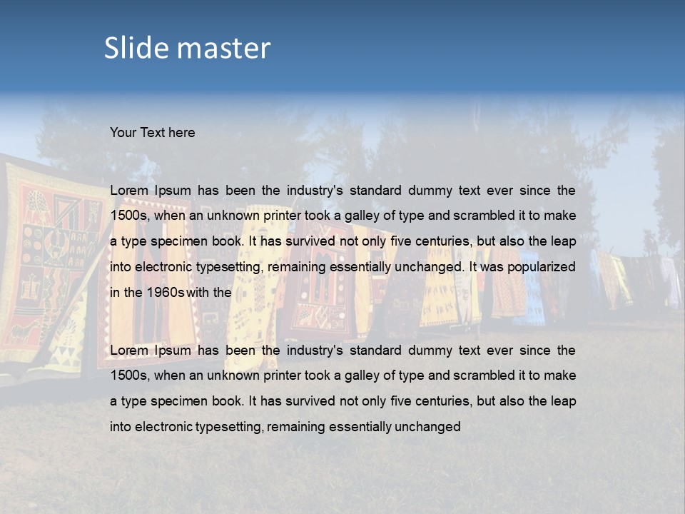 Rafting On A River Soca, Slovenia, Triglav National Park PowerPoint Template