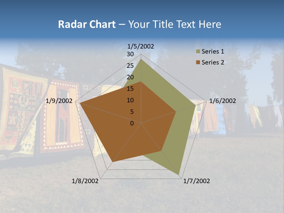 Rafting On A River Soca, Slovenia, Triglav National Park PowerPoint Template