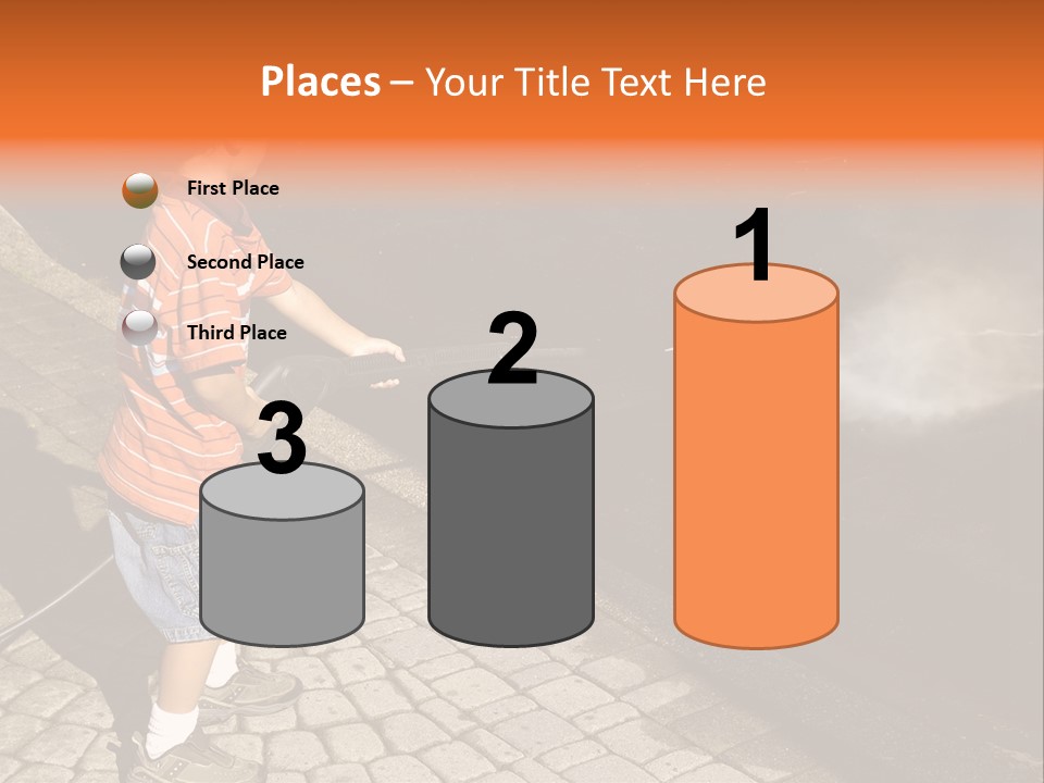 Spoonful Of Baking Soda PowerPoint Template