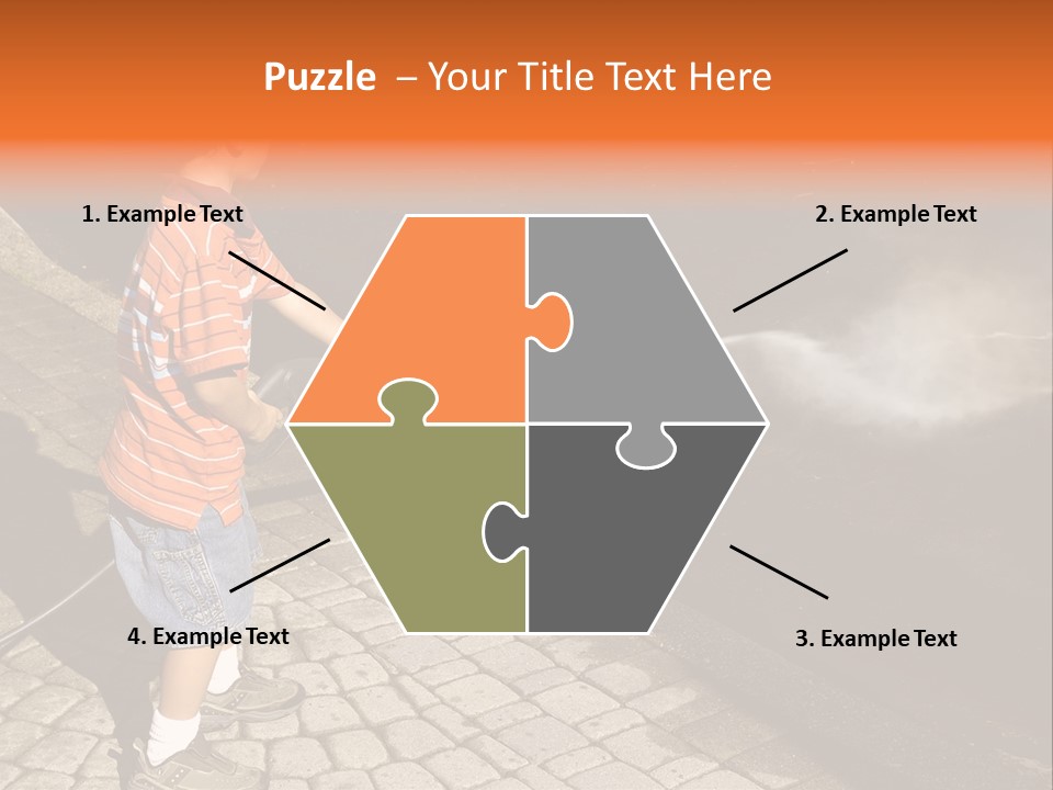 Spoonful Of Baking Soda PowerPoint Template