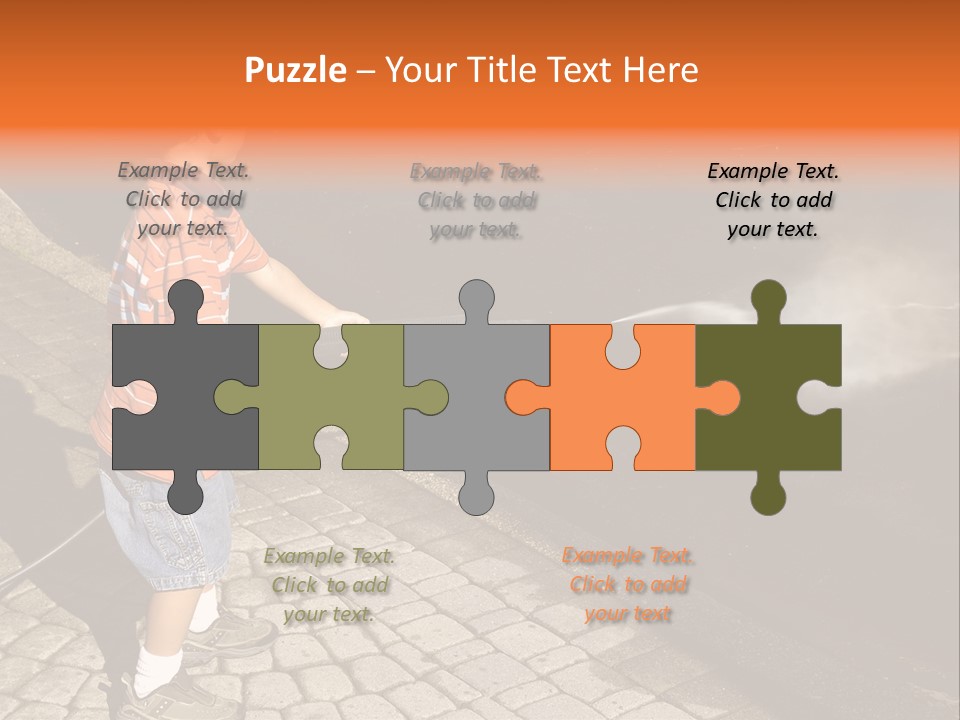 Spoonful Of Baking Soda PowerPoint Template