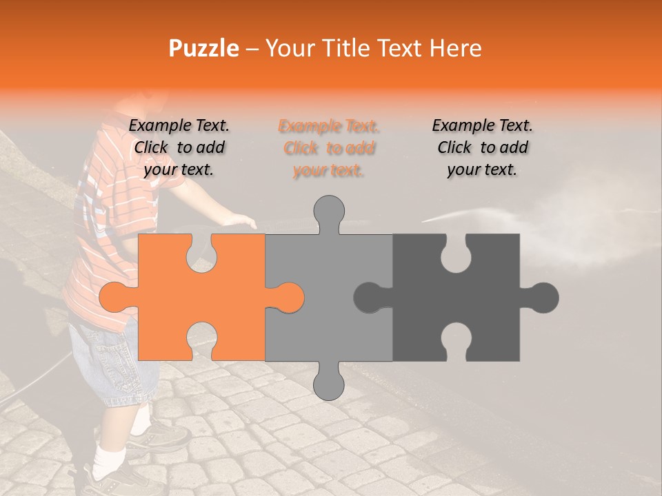 Spoonful Of Baking Soda PowerPoint Template