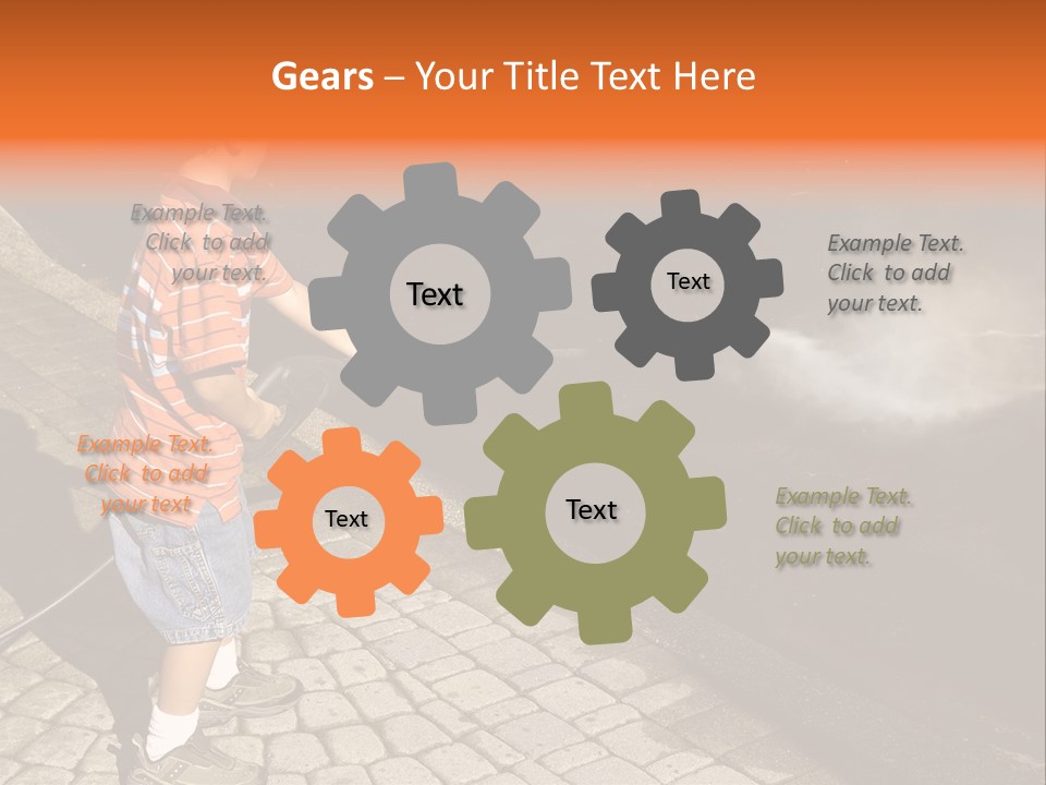 Spoonful Of Baking Soda PowerPoint Template