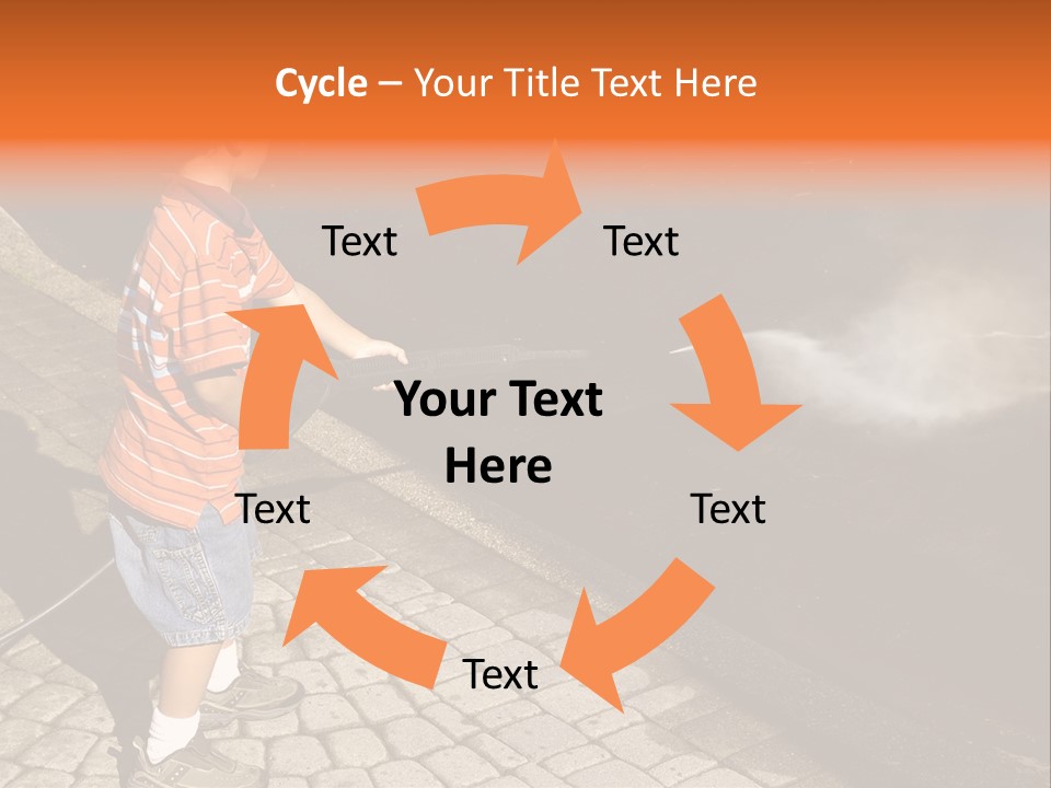 Spoonful Of Baking Soda PowerPoint Template