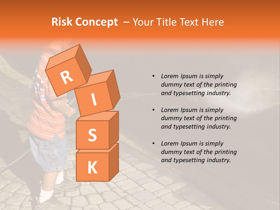 Spoonful Of Baking Soda PowerPoint Template