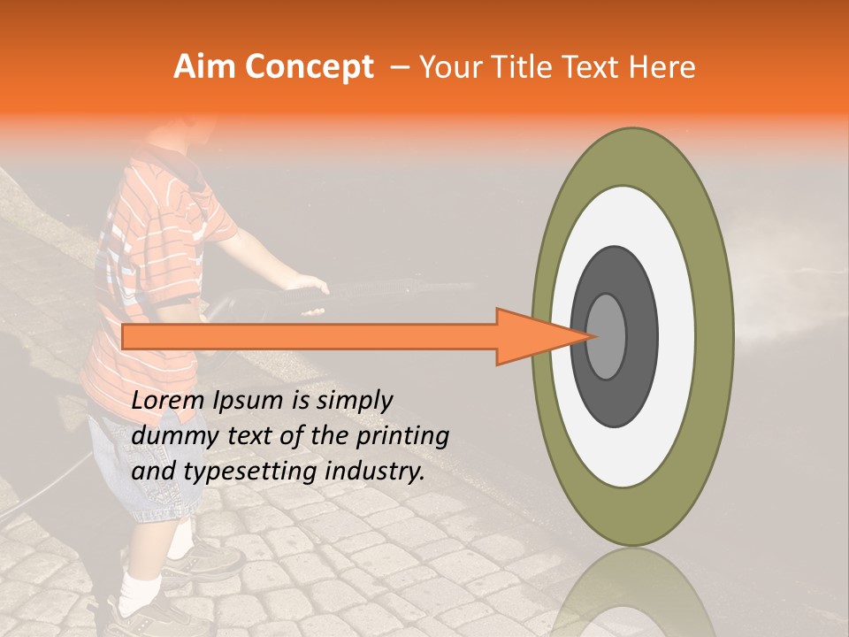 Spoonful Of Baking Soda PowerPoint Template