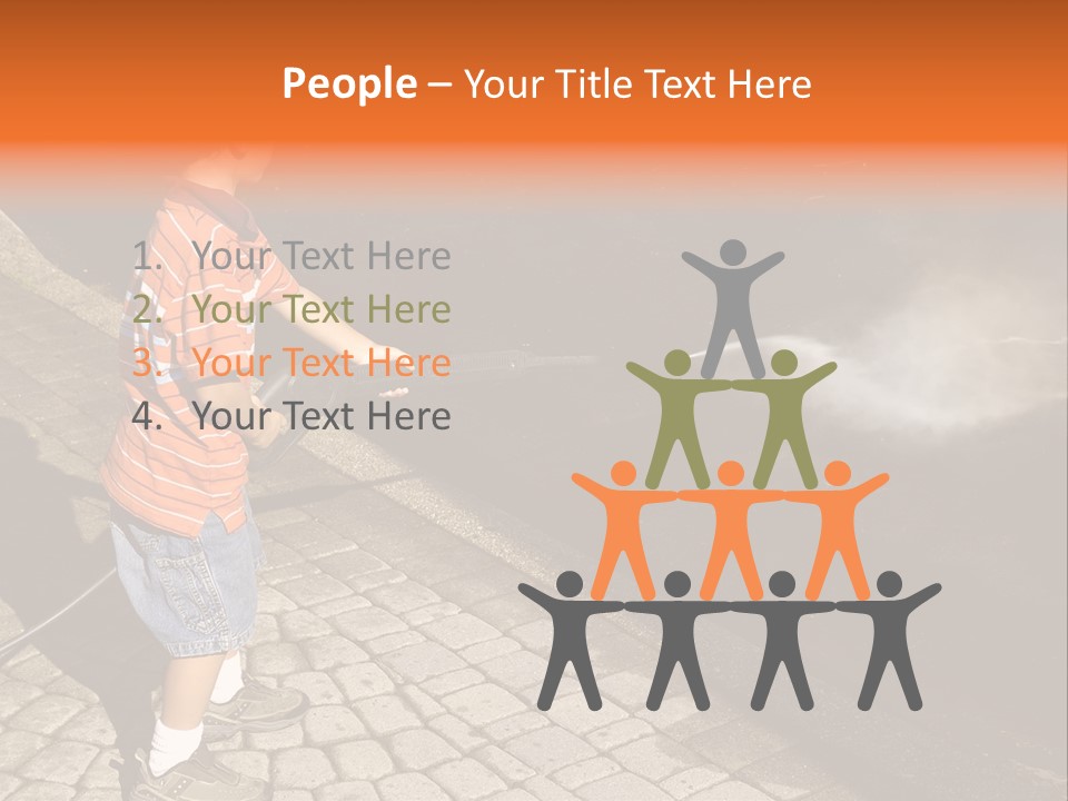 Spoonful Of Baking Soda PowerPoint Template