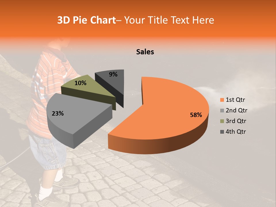 Spoonful Of Baking Soda PowerPoint Template
