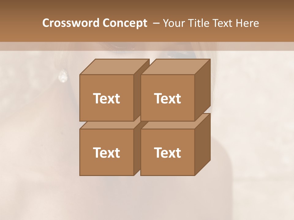 Blue Sphere Stock Vector Illustration: PowerPoint Template