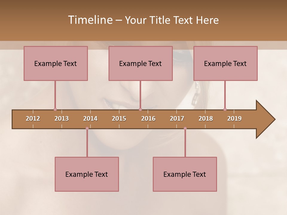 Blue Sphere Stock Vector Illustration: PowerPoint Template