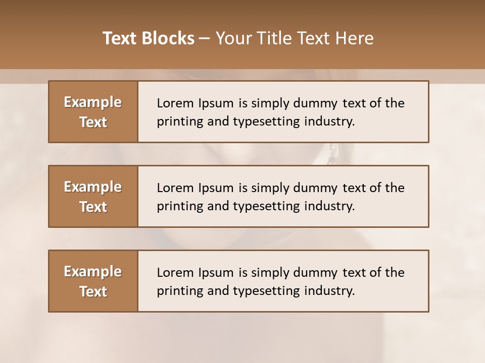 Blue Sphere Stock Vector Illustration: PowerPoint Template